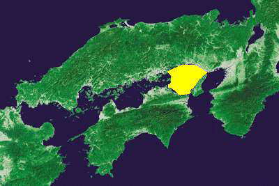 西日本の地図